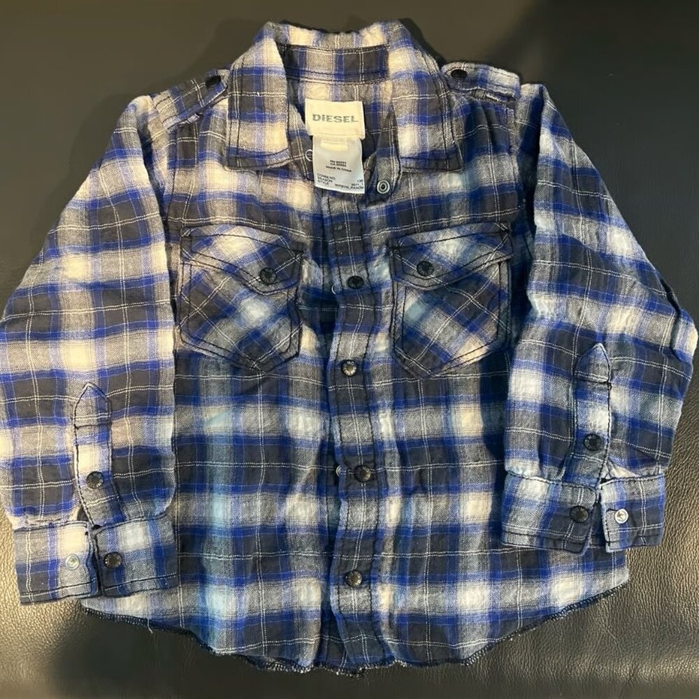 Kids Diesel Button Down Shirt